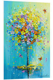 Hartschaumbild Baum der Träume