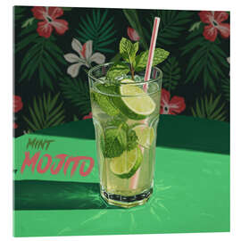 Cuadro de metacrilato Mint Mojito - Felipe Hora