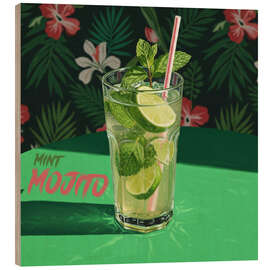 Holzbild Mint Mojito