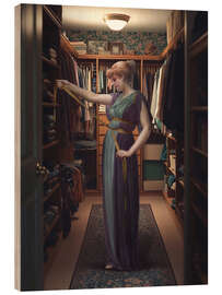 Cuadro de madera Goddess of closet - Dikhotomy