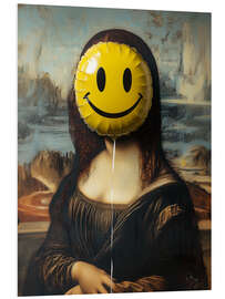 Hartschaumbild Mona smile