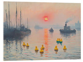Akryylilasitaulu Morning quack - Dikhotomy