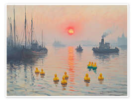 Poster Morning quack - Dikhotomy