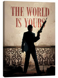 Lienzo The World Is Yours - Scarface - Nikita Abakumov