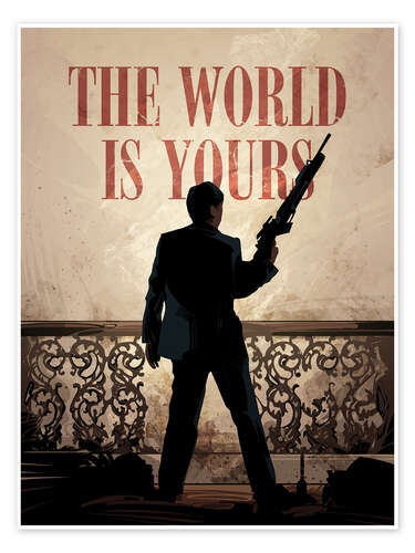 Poster The World Is Yours - Scarface