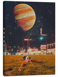 Canvas print A Postcard from year 2349 - Frank Moth