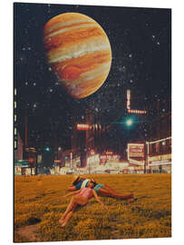 Magnettafel A Postcard from year 2349