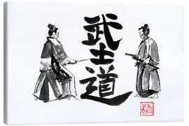 Canvas print Samurai Duel - Péchane
