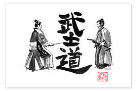 Obra artística Samurai Duel - Péchane