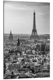 Magnettafel Eiffelturm und Stadt Paris