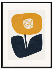 Gerahmter Kunstdruck Sonnenblume