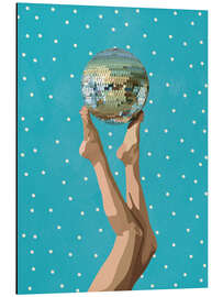 Alubild Disco-Füße