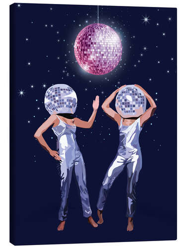 Stampa su tela Disco Moves
