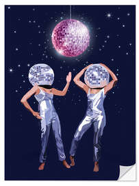 Wandsticker Disco Moves