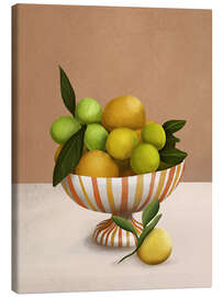 Tableau sur toile Golden Citrus - Branka Kodžoman