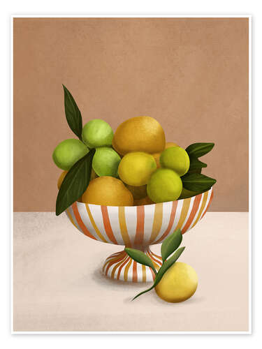 Plakat Golden Citrus