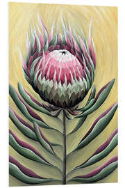 Hartschaumbild Tropische Zuckerbüsche