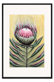 Gerahmter Kunstdruck Tropische Zuckerbüsche