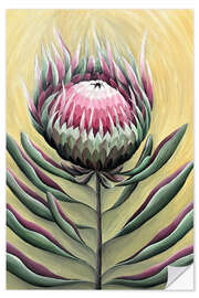 Wandsticker Tropische Zuckerbüsche