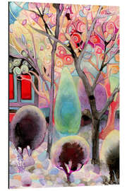 Aluminium print Birds in a Sunlit Tree - Josh Byer