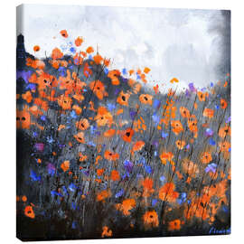 Stampa su tela Whispering winds in a meadow - Pol Ledent