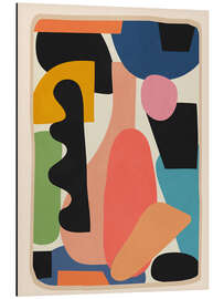 Alubild Moderne abstrakte Kunst