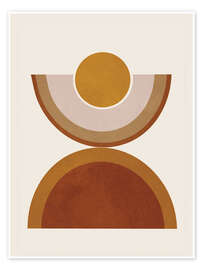 Wandbild Moderne Geometrie - Branka Kodžoman