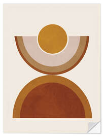 Wandsticker Moderne Geometrie