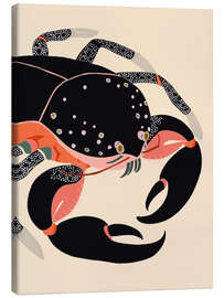 Canvas print Mystic Crab - Artsy Sesta