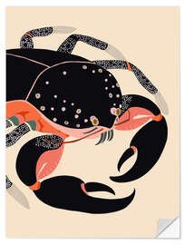 Vinilo para la pared Mystic Crab - Artsy Sesta