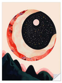 Vinilo para la pared Mystic Moon - Artsy Sesta