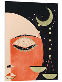 Hartschaumbild Lunar Balance