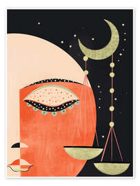 Poster Lunar Balance - Artsy Sesta