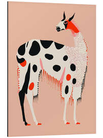 Alubild Lama der Anden - Artsy Sesta