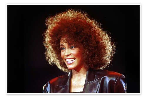 Póster Whitney Houston, 1988