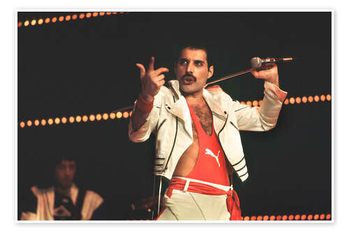 Póster Freddy Mercury, 1984