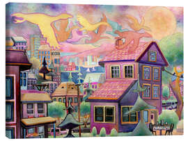 Canvas print Geese Over Ambleside - Josh Byer