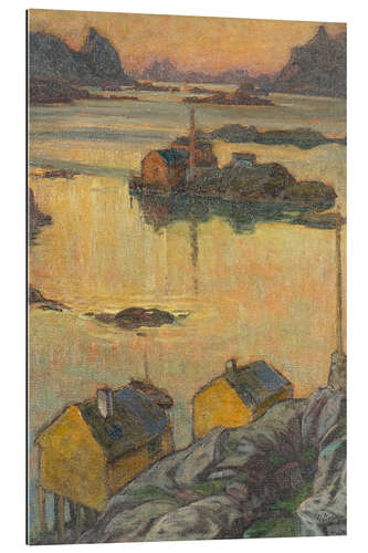 Galleriprint An August night, study from Northern Norway