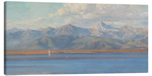 Leinwandbild Am See Massaciuccoli, 1899