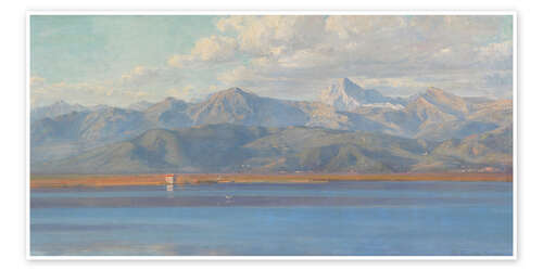 Poster On Lake Massaciuccoli, 1899