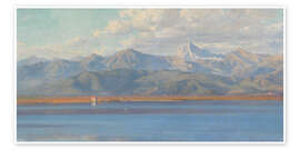 Wall print On Lake Massaciuccoli, 1899 - Elin Danielson-Gambogi