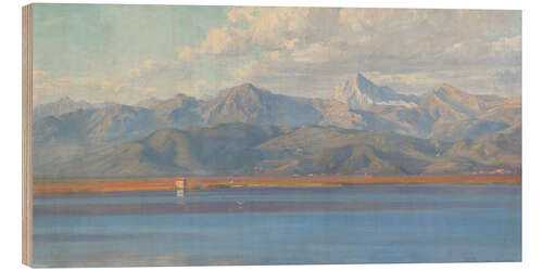 Obraz na drewnie On Lake Massaciuccoli, 1899