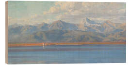 Obraz na drewnie On Lake Massaciuccoli, 1899 - Elin Danielson-Gambogi