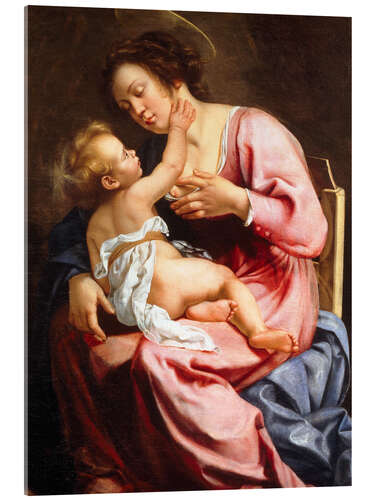 Acrylic print Madonna and Child, 1610
