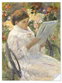 Wandsticker Auf einem Balkon