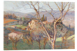 Acrylic print Landscape from the region of Florence - Elin Danielson-Gambogi
