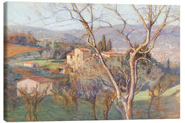 Tableau sur toile Landscape from the region of Florence - Elin Danielson-Gambogi
