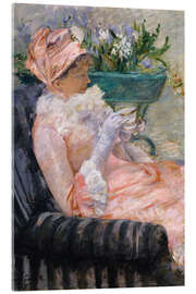Acrylglasbild Die Tasse Tee - Mary Stevenson Cassatt