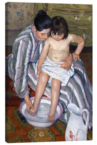 Lienzo The Child's Bath, 1893