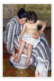 Poster The Child's Bath, 1893 - Mary Stevenson Cassatt